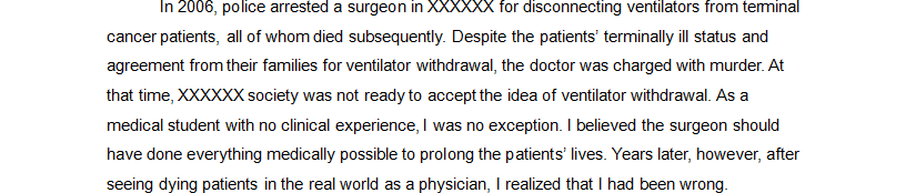 geriatric and palliative care fellowship personal statement example - paragraph 1
